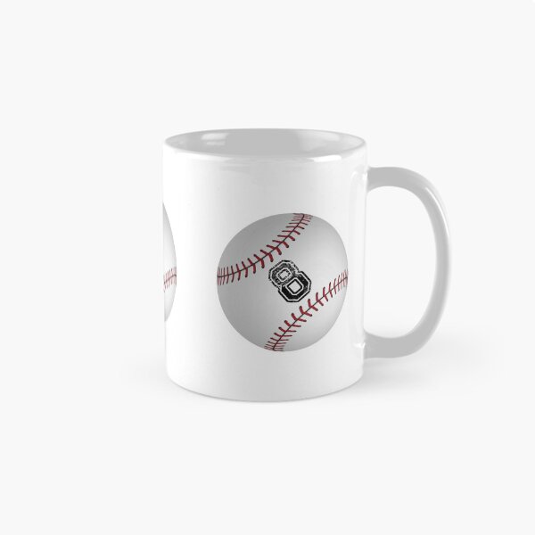 Item preview, Baseball ball number 8, eight  designed and sold by TheCultStuff.
