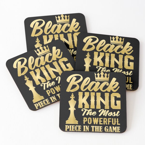 Item preview, Black King The Most Powerful Piece in The Game Men Boy designed and sold by JaisonshiJan.