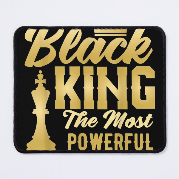 Item preview, Black King The Most Powerful Piece in The Game Men Boy designed and sold by JaisonshiJan.