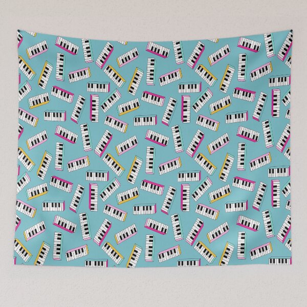 Item preview, Colorful Keyboard designed and sold by VintageViolet79.