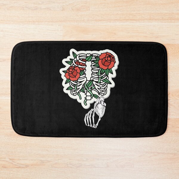 Item preview, Heart Entry Skeleton Rib Cage Red Roses Novelty Halloween Costume Gift Idea designed and sold by DKA-2ndBoy.