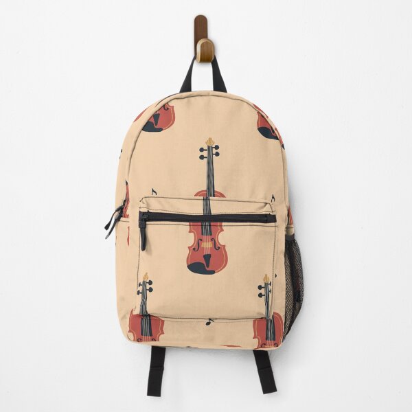 Item preview, Retro Violin Pattern designed and sold by VintageViolet79.