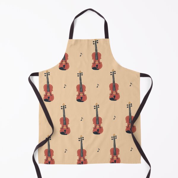 Item preview, Retro Violin Pattern designed and sold by VintageViolet79.