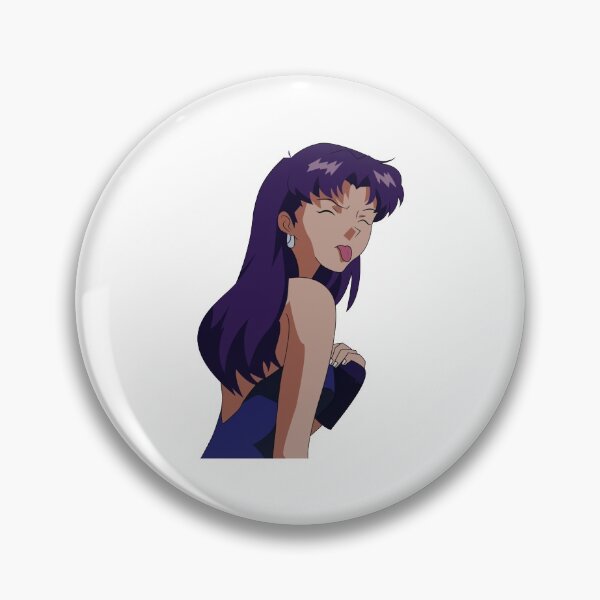 Item preview, Misato sticking out his tongue designed and sold by shopchi.