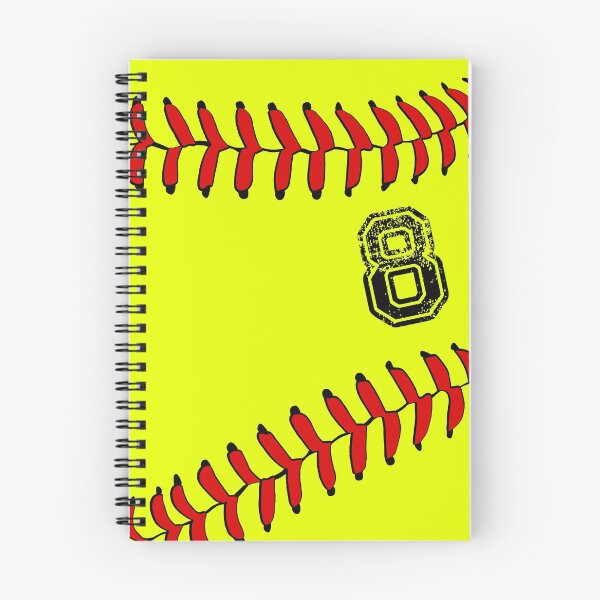 Artikelvorschau, Softballball Nummer 8, acht entworfen und verkauft von TheCultStuff.