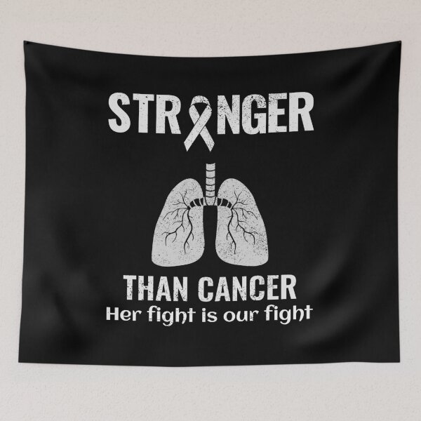 Item preview, Lung Cancer Awareness Support Fighter Warrior designed and sold by TastefulTees.