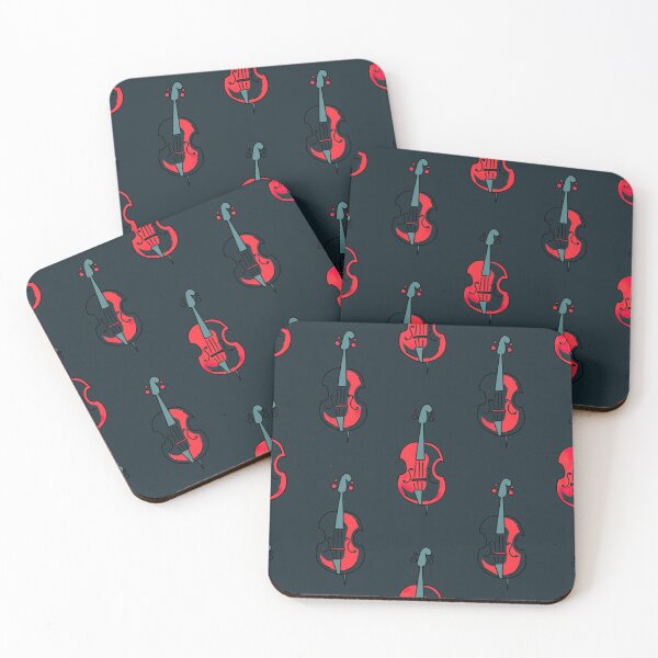 Item preview, Red Violin Pattern designed and sold by VintageViolet79.
