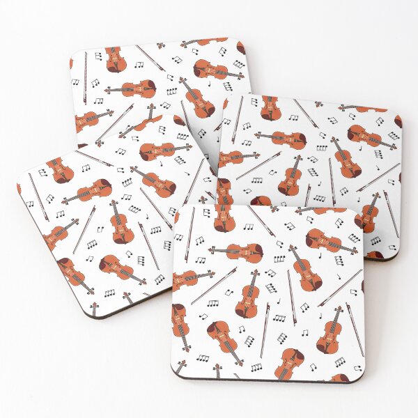 Item preview, Violin And Music Notes designed and sold by VintageViolet79.