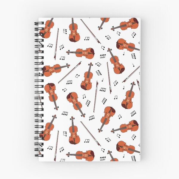Item preview, Violin And Music Notes designed and sold by VintageViolet79.