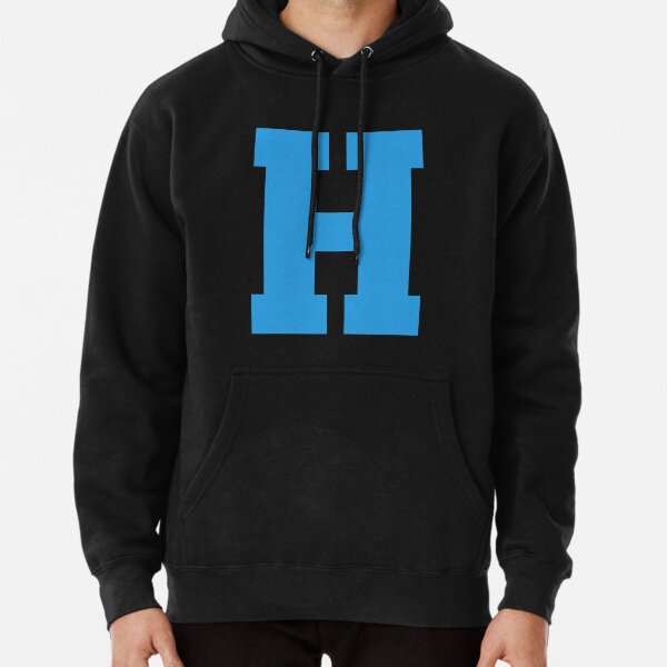 Red thrasher hoodie with best sale blue letters