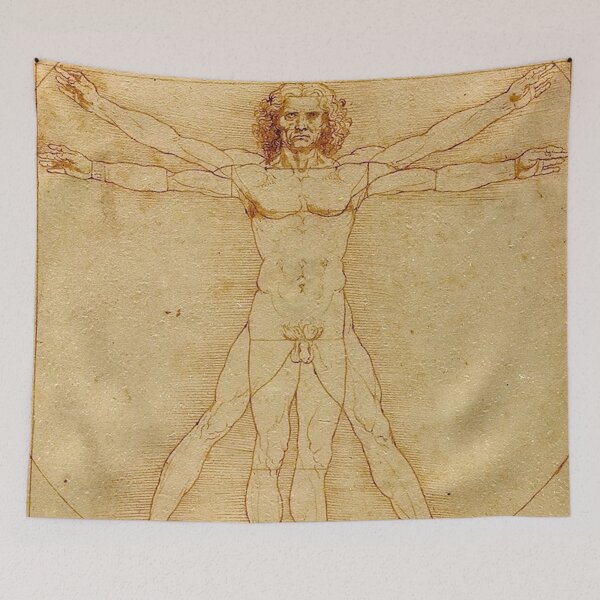 Item preview, Leonardo Da Vinci - The vitruvian Man designed and sold by BrianCleghorn.