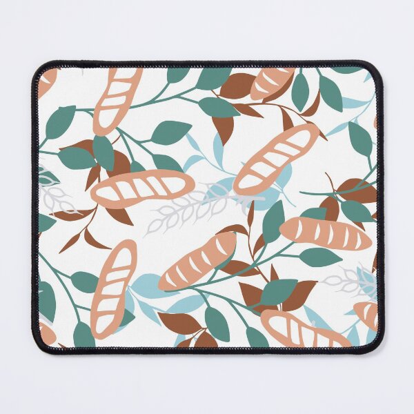 Item preview, Bread quotes by Robert Browning and floral pattern designed and sold by FlinArt.