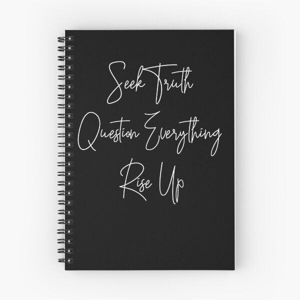 Item preview, Seek Truth Question Everything Rise Up  designed and sold by AwakeApparel.