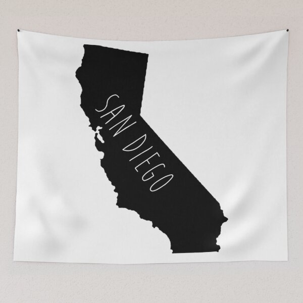 Item preview, San Diego (state) designed and sold by marisadesigns.