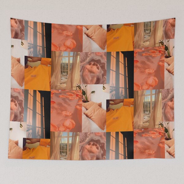 Item preview, orange ascetic collage  designed and sold by Crazy  Milkshake.