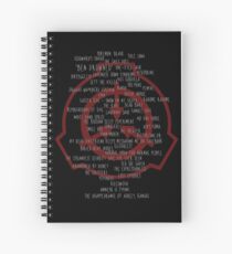 Creepypasta Greatest Hits Spiral Notebook
