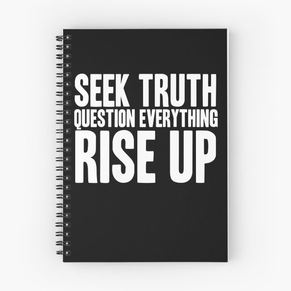 Item preview, Seek Truth Question Everything Rise Up  designed and sold by AwakeApparel.