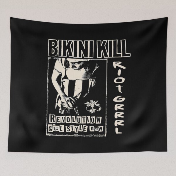 Item preview, Bikini Kill _ Music Obsessive Sometimes I Need To be Alone & Listen to Bikini designed and sold by SvenFilipovic.