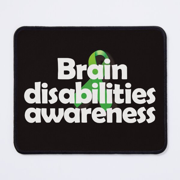 Item preview, brain disabilties awareness designed and sold by justplainwords.