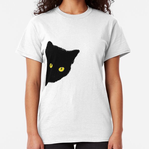 Black Cat T-Shirts | Redbubble