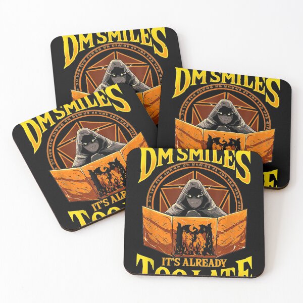 Item preview, When the DM Smiles Its Already Too Late RPG Tabletop Gaming designed and sold by RianJamessya.