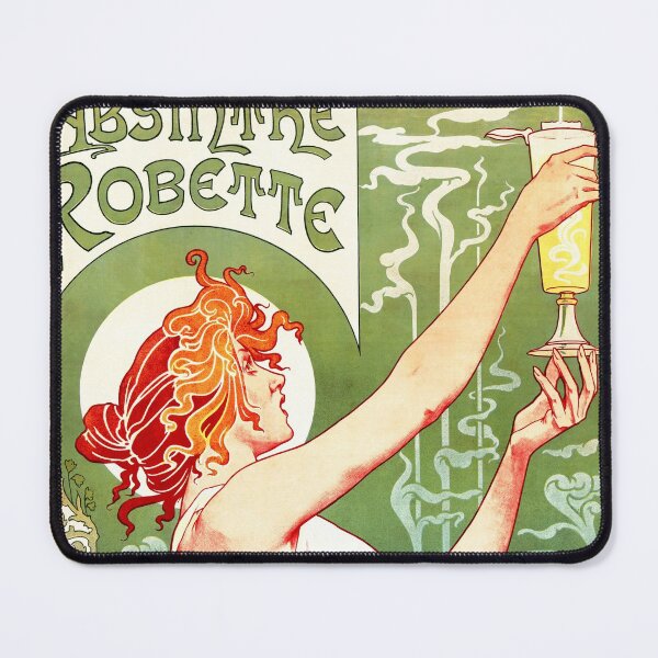 Item preview, ABSINTHE ROBETTE by Henri Privat Livemont French Art Nouveau designed and sold by retroposters.