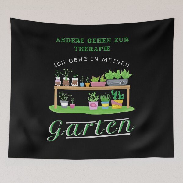 Item preview, Others go to therapy I go to my garden gardener designed and sold by der-faun.