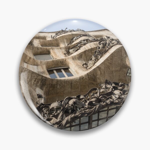 Item preview, Antoni Gaudi La Pedrera Casa Mila - Sinuous Balconies and Twisted Free Form Railings designed and sold by Georgia Mizuleva.