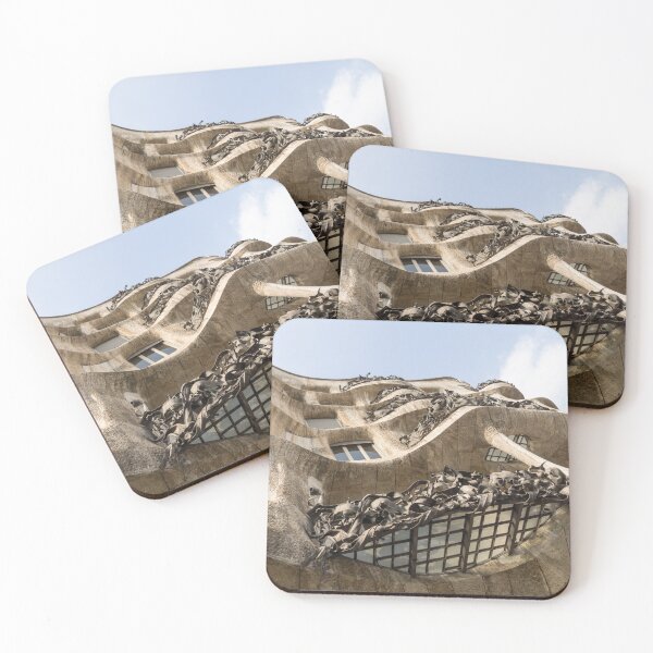 Item preview, Antoni Gaudi La Pedrera Casa Mila - Sinuous Balconies and Twisted Free Form Railings designed and sold by Georgia Mizuleva.