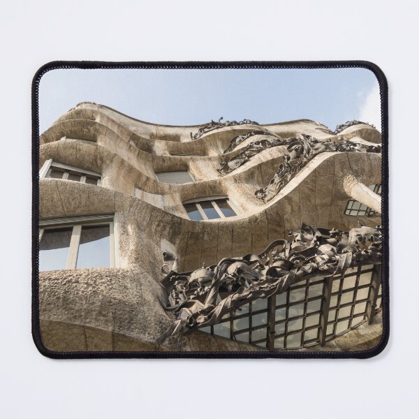 Item preview, Antoni Gaudi La Pedrera Casa Mila - Sinuous Balconies and Twisted Free Form Railings designed and sold by Georgia Mizuleva.