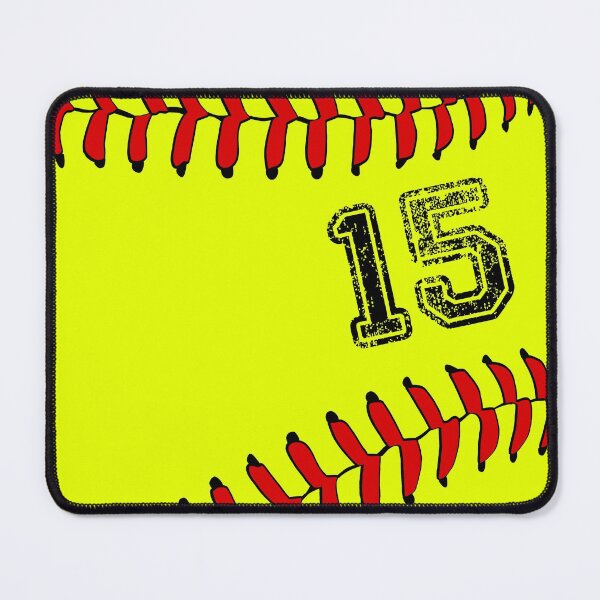 Item preview, Softball ball number 15, fifteen designed and sold by TheCultStuff.