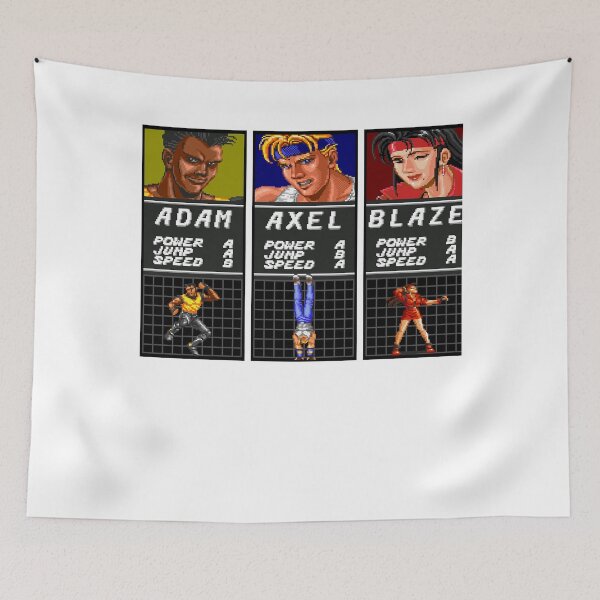 Item preview, Music Retro Streets Of Rage Character Select Awesome For Music Fans designed and sold by UlisesMarvin.