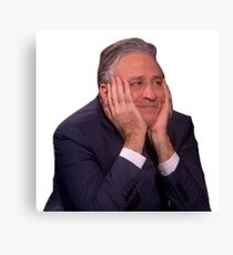 Jon Stewart - The Daily Show Canvas Print