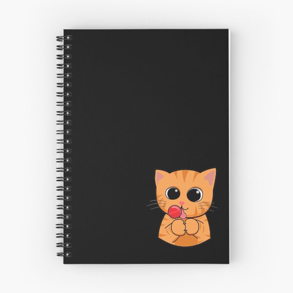 Aperçu de l'œuvre Chat Holliday et Candy - chat orange créée et vendue par InfinityElement.