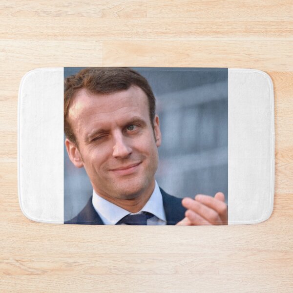 Item preview, Emmanuel Macron designed and sold by Hechkim k.
