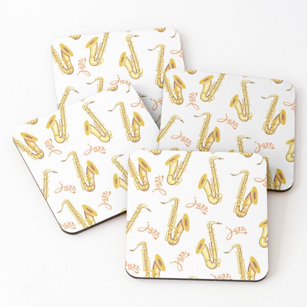 Item preview, Funny Saxophone Pattern designed and sold by VintageViolet79.
