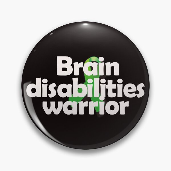 Item preview,  brain disabilties warrior designed and sold by justplainwords.