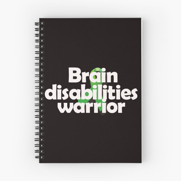Item preview, brain disabilties warrior designed and sold by justplainwords.