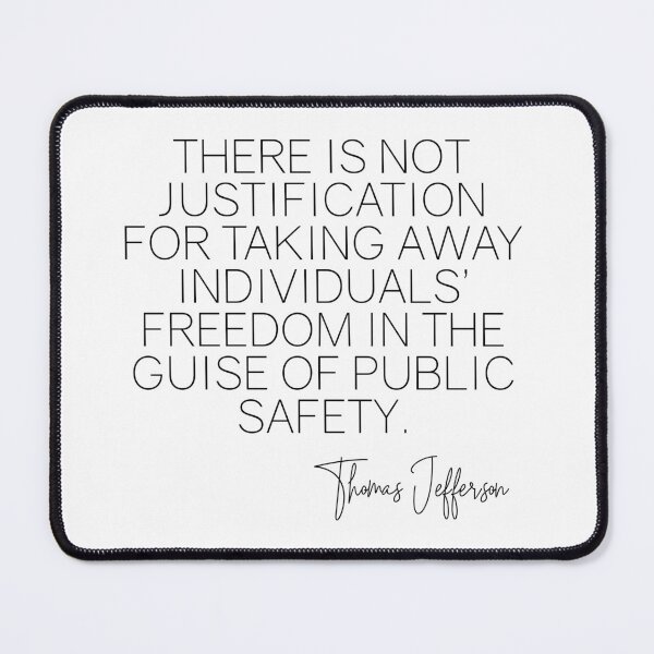 Item preview, Thomas Jefferson Quote designed and sold by AwakeApparel.