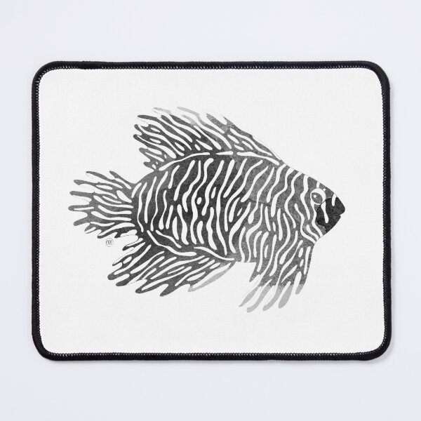 Item preview, Striped fish designed and sold by adeillustrator.