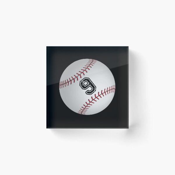 Item preview, Baseball ball number 9, nine   designed and sold by TheCultStuff.