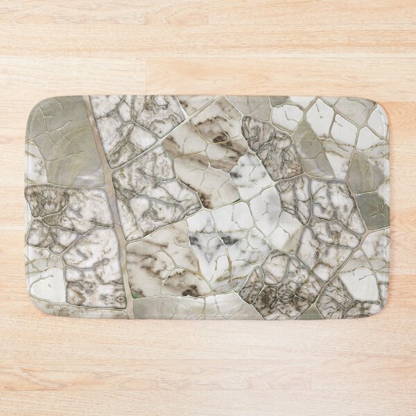 Item preview, White Marble and Pearl Leaf structure designed and sold by k9printart.