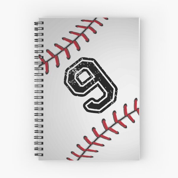 Item preview, Baseball ball number 9, nine   designed and sold by TheCultStuff.