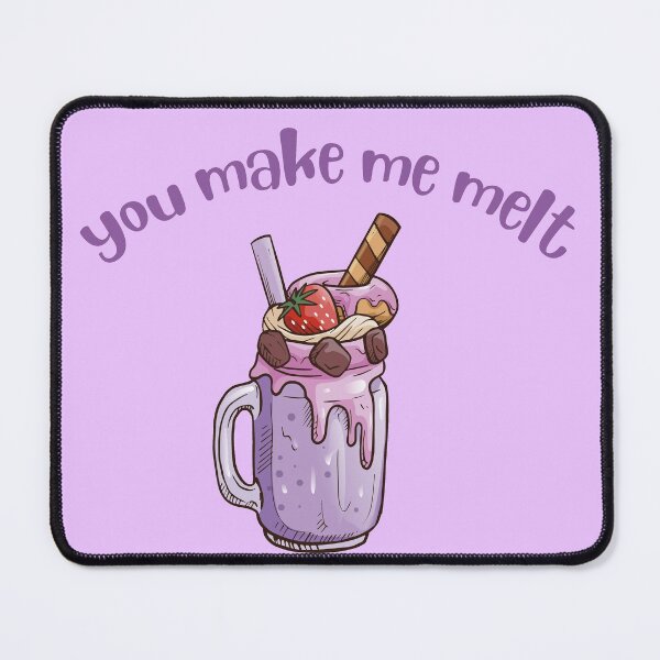 Item preview, You make me melt - Ice cream lovers designed and sold by Marie Young.