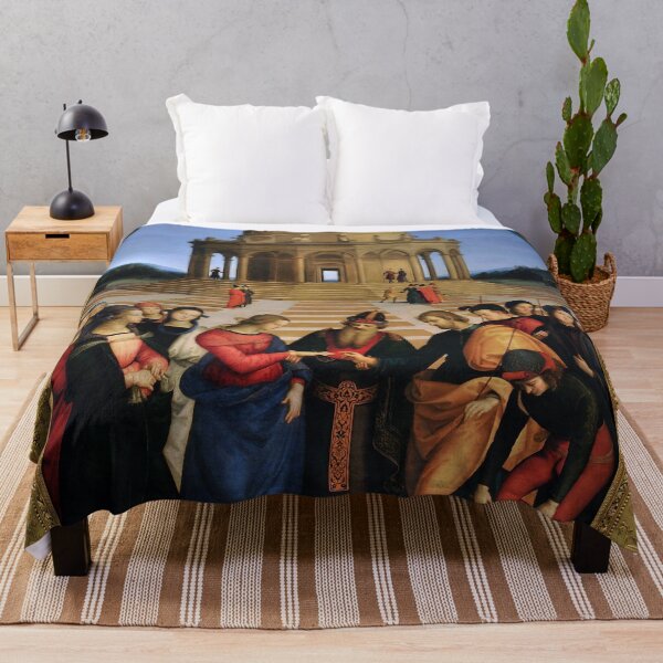 Item preview, Raphael Wedding of The Virgin Print designed and sold by BrianCleghorn.