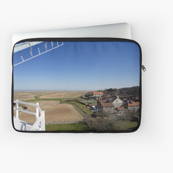 Cley windmill - the view from the fan-stage Laptop Sleeve