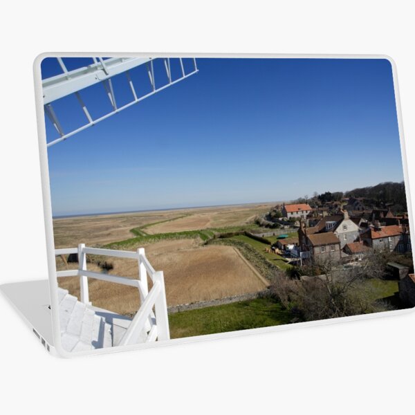 Cley windmill - the view from the fan-stage Laptop Skin