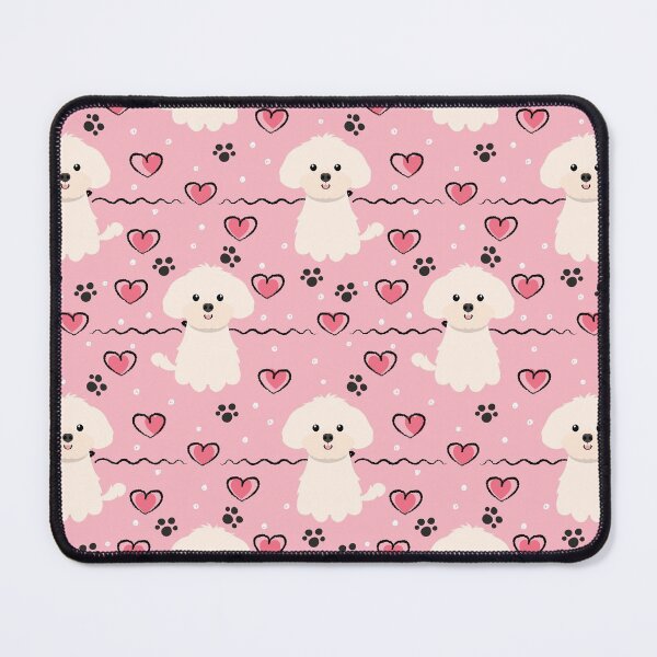 Item preview, Love White Shih Poo Shihpoo Shih Tzu Poodle Mix designed and sold by Lulupainting.