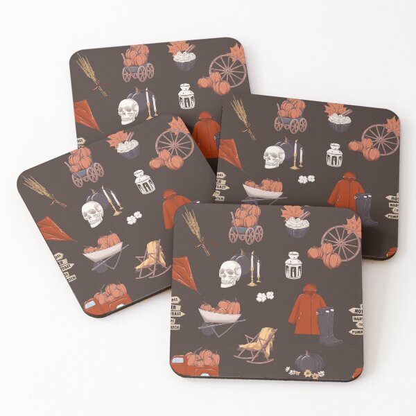 Item preview, Red truck Fall Pumpkin hygge decoration  designed and sold by Milatoo.