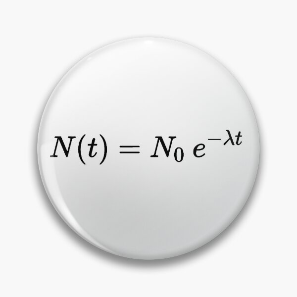 Item preview, radioactive decay, nuclear physics basics designed and sold by NoetherSym.